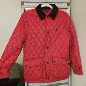 Polo by Ralph Lauren Kids Red Quilted Jacket